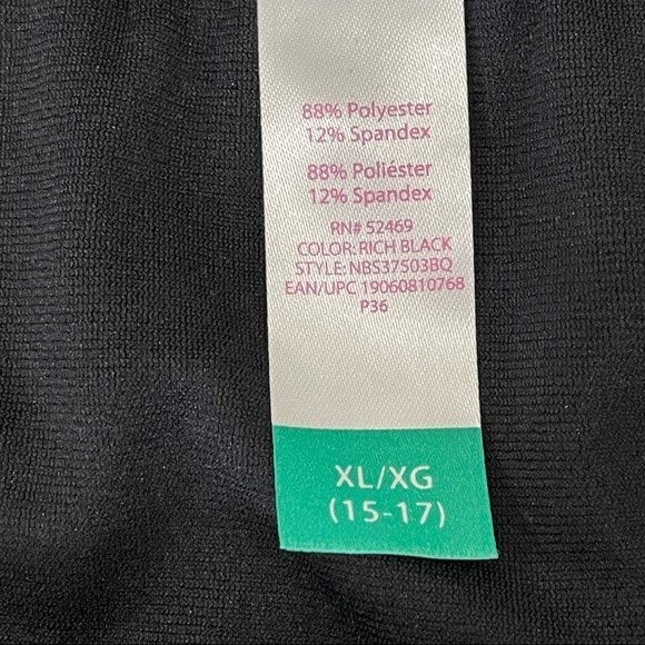 NEW No Boundaries Black Bikini Bottom Lace Overlay Beach Summer Vacation Size XL - Picture 4 of 12